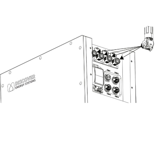 DISCOVER HELIOS BATTERY CABLE TERMINAL (NO CABLES)