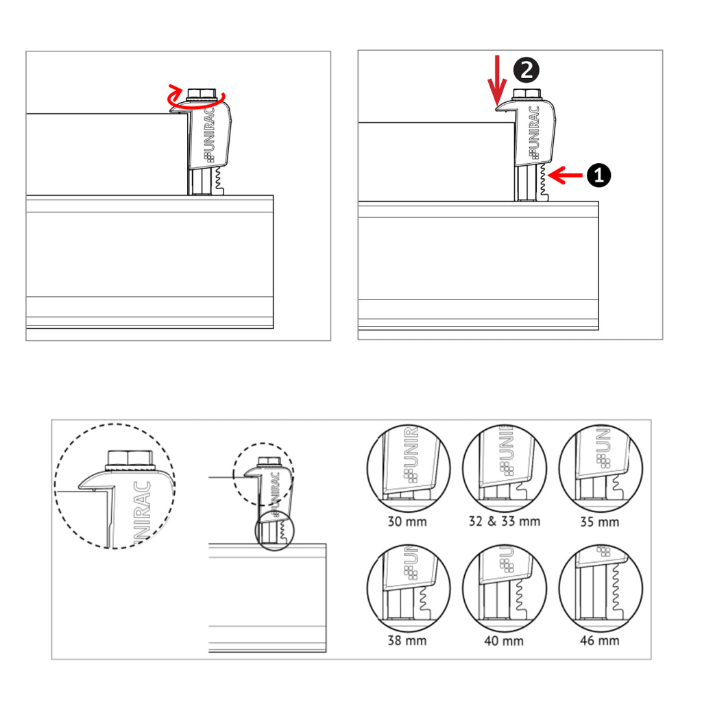 Unirac End Clamp AF