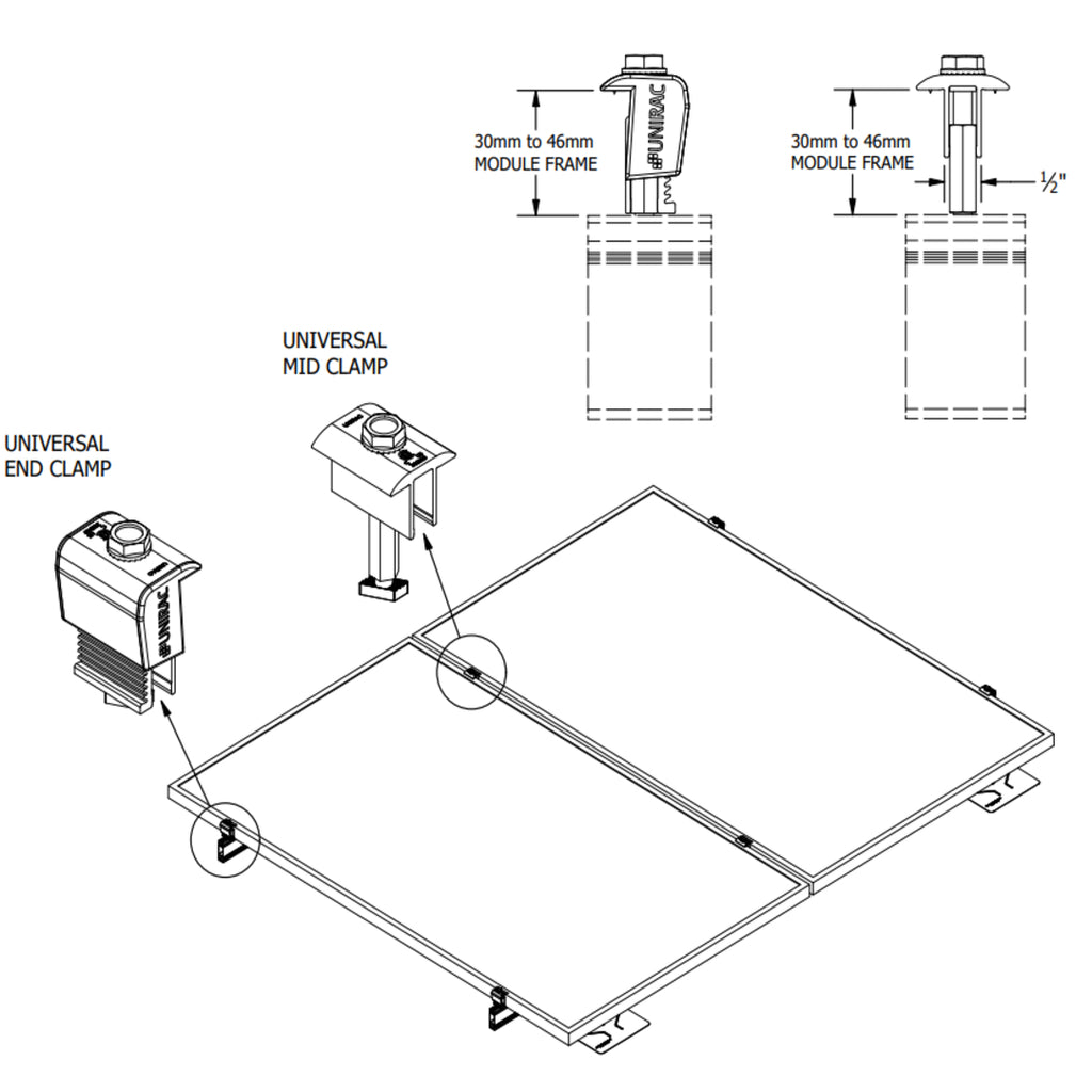 Unirac End Clamp AF