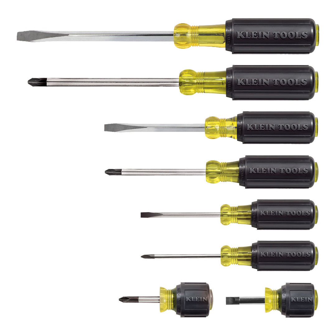 KLEIN 85078 SCREWDRIVE SET 8-PIECE