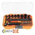 KLEIN 65300 1/4-INCH SOCKET SET 32-PIECE