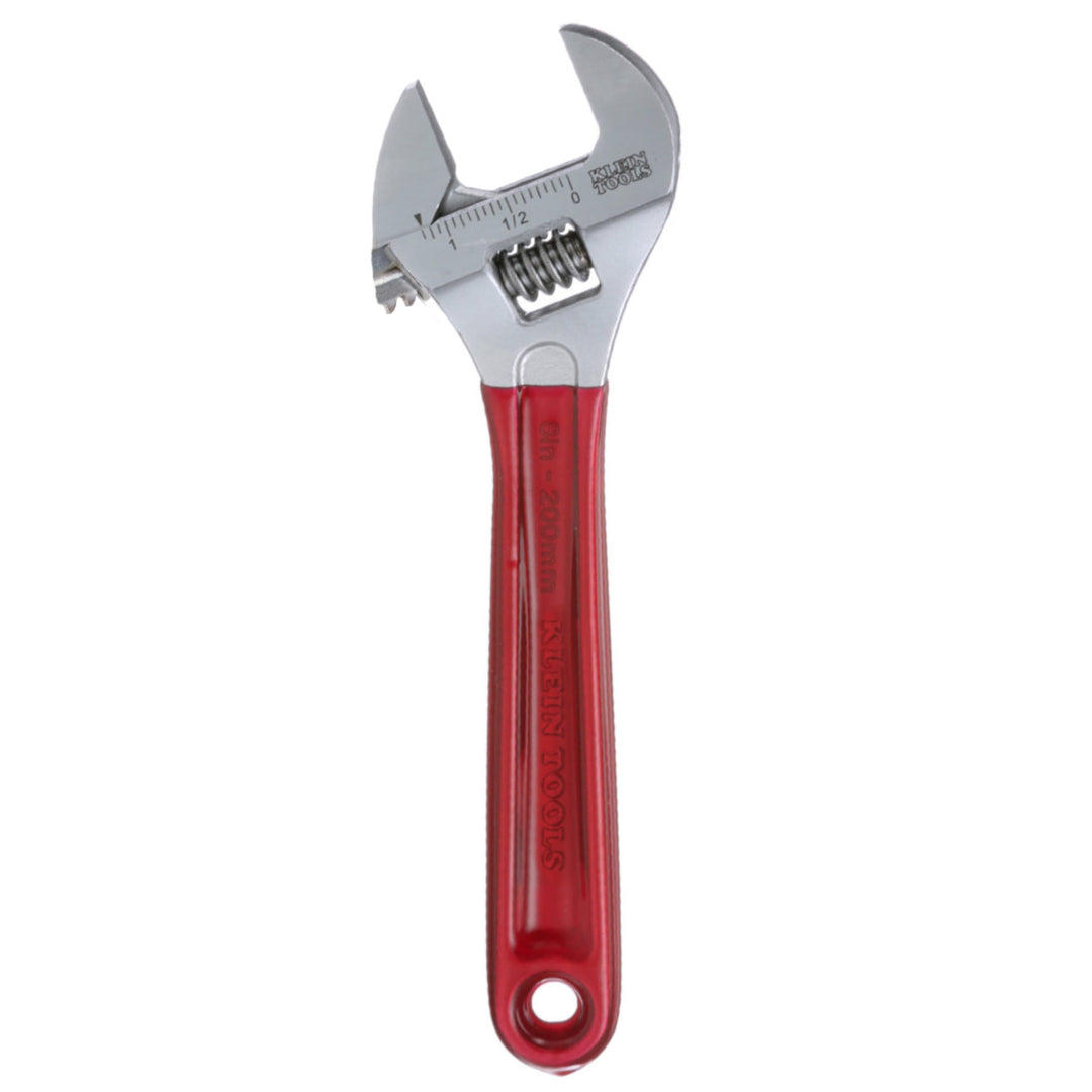 KLEIN D507-8 CRESCENT WRENCH RED 8 INCH