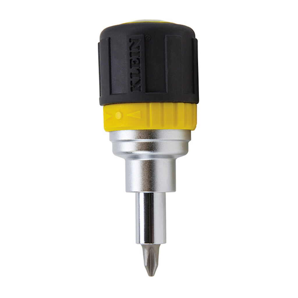 KLEIN 32593 6-IN-1 SMALL SCREWDRIVE WITH RATCHET