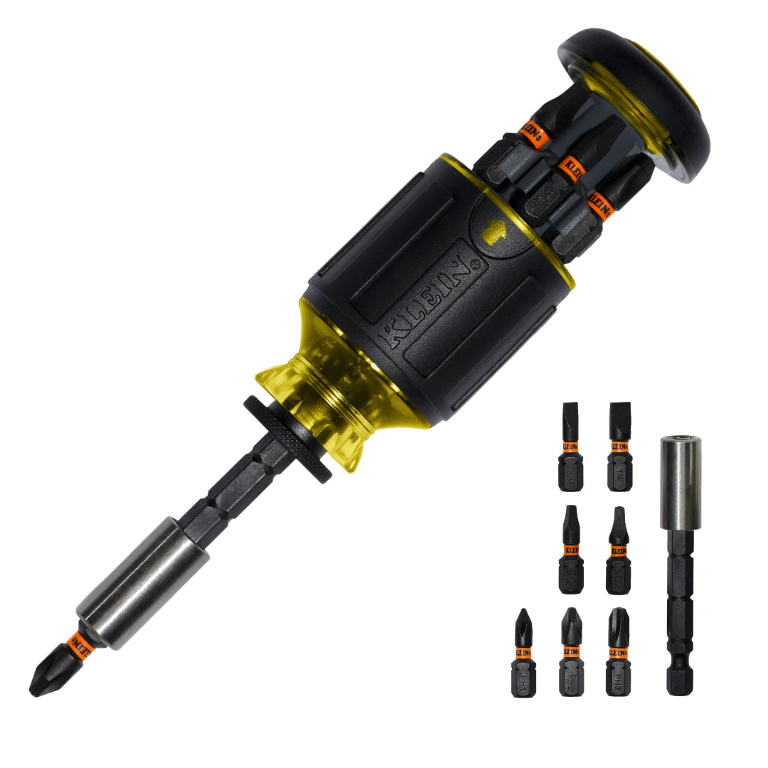 KLEIN 32308 8-IN-1 ADJUSTABLE SCREWDRIVE
